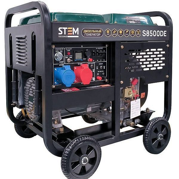 ГЕНЕРАТОР ДИЗЕЛЬНЫЙ STEM TECHNO S8500DE ТРЕХФАЗНЫЙ С АВР (8,5 КВТ)