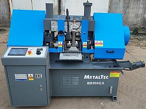 Фото 14 - MetalTec BS 300 ZA автоматический колонный ленточнопильный станок.