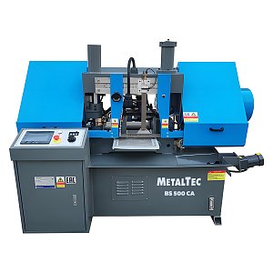 Фото 4 - MetalTec BS 500 ZA автоматический колонный ленточнопильный станок.