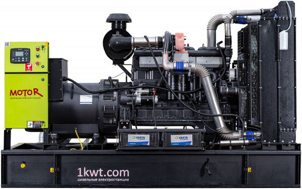 Фото 97 - АД550-T400 дизельный генератор Motor 550 кВт Открытая на двигателе WOLING / WLV680.