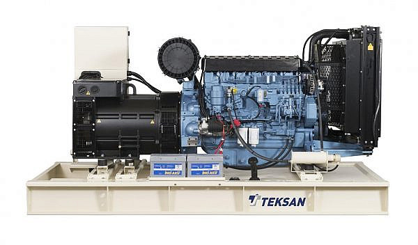 TJ253BD5L дизельный генератор Teksan 184 кВт Открытая на двигателе BAUDOUIN / 6M16G250/5