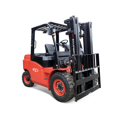 Погрузчик вилочный дизельный EP Equipment CPCD50T8-X OPTIMAL SERIES (Mitsubishi, 2W300, ST, кабина с отопителем)