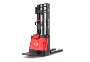 Фото 10 - Штабелер электрический самоходный EP Equipment ESR151 (LI-ION, 2W300, с платформой без поручней).